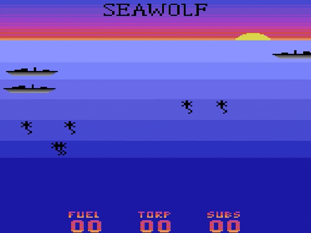 Seawolf (Homebrew) — Title screen